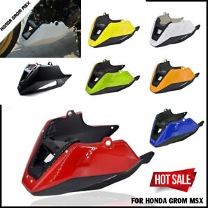 Under Fairing Belly Pan Trim Cover Frame Abs Fit Honda Grom Msx 125 Sf 16 Ebay