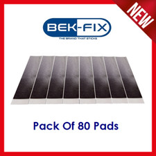 NUMBER PLATE SELF ADHESIVE PADS DOUBLE SIDED STICKY PADS LICENSE FIXING KIT x 80