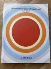 CHRISTIES  Post-War Contemporary Modern Imprs Art Auction Catalog Nov 10-11 2023