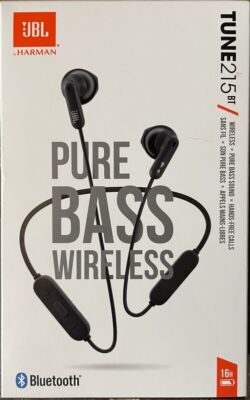 JBL Tune 215BT Bluetooth Wireless In-Ear Headphones with Mic Remote - NEW !!!