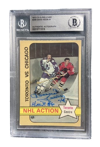 1972/73 O-PEE-CHEE NHL HOCKEY CARD #34 GREG POLIS KSA 8 NM/MINT