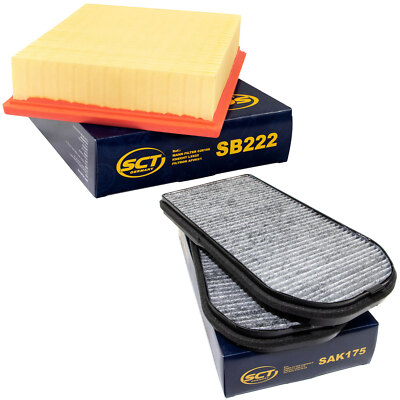 Filter Set Inspektion SCT Luftfilter + Innenraumfilter für BMW 7er 730i 740i E38