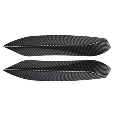 Pair Front Bumper Side Splitter Spoiler For BMW F80 F81 M3 F82 F83 M4 2014-2020