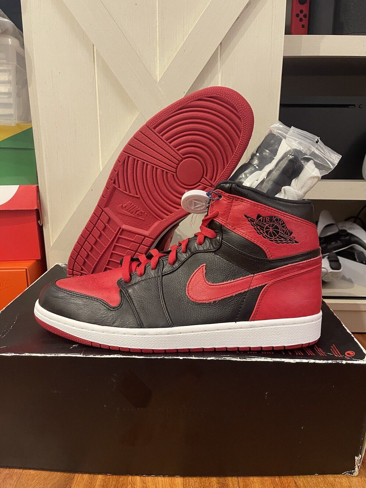 Air Jordan 1 Retro High Banned 2011 14 eBay