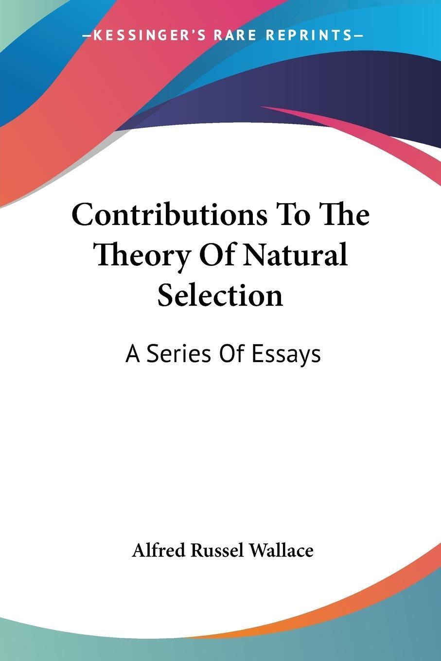 Thumbnail - Contributions To The Theory Of Natural Selection | Alfred Russel