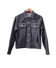 Guess Jeans VintageJacket Men's Small (12/14)Denim Dark Wash Outerwear USAMade