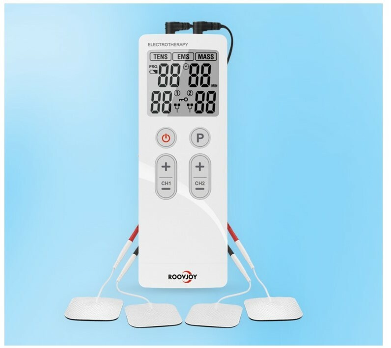 Électrostimulateur TENS, EMS et massage de 32 programmes