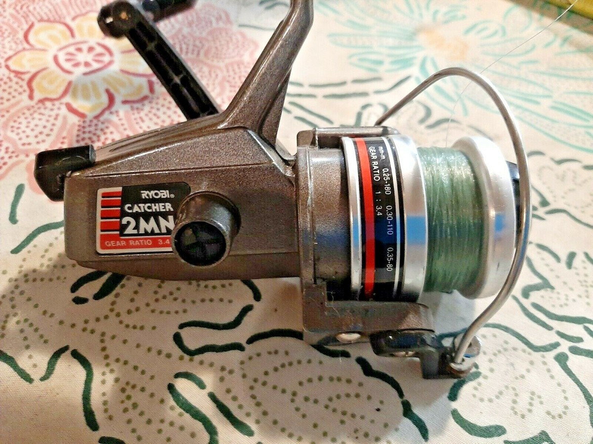 RYOBI BOAT CATCHER 20号-240 Vintage Ryobi Catcher 2 MN gear ratio 3.4: 1 V Good