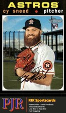 Cy Sneed 2020 Topps Heritage #624 Houston Astros 35% Off 4+