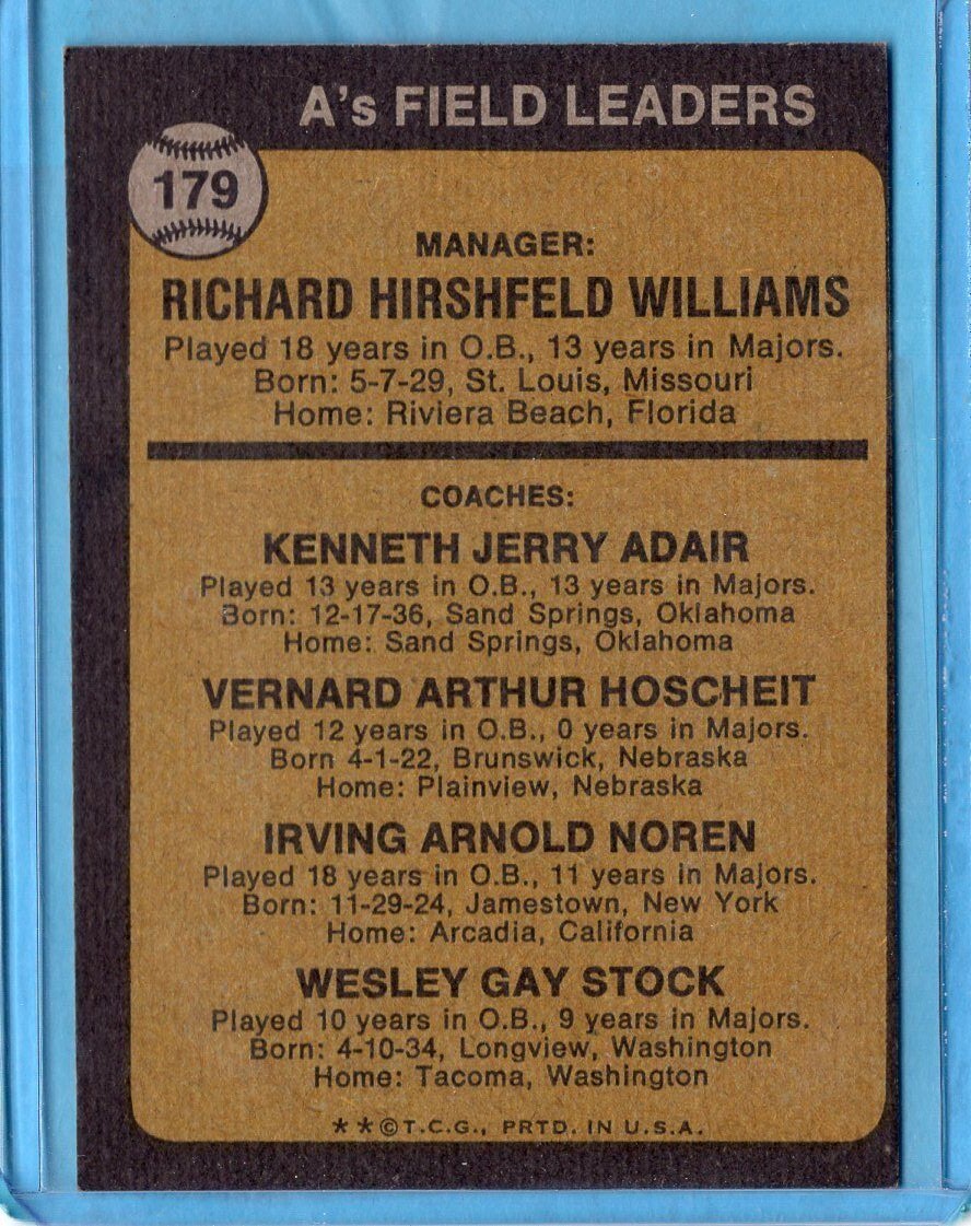 1973 TOPPS BASEBALL CARDS - PICK YOUR  FAVORITE 1-199 - Picture 344 of 380