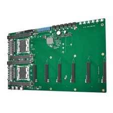 X99 DUAL PLUS motherboard support 6 gpu  Grap...