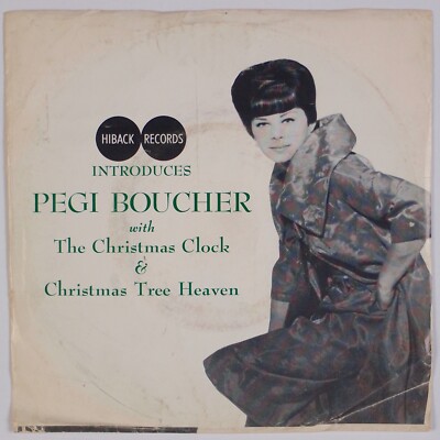 PEGI BOUCHER: The Christmas Clock US Hiback Pop Vocal w/ PS 45 | eBay