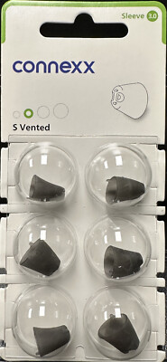 2 Pack S Vented Connexx Sleeve 3.0. Fits Signia Rexton Widex