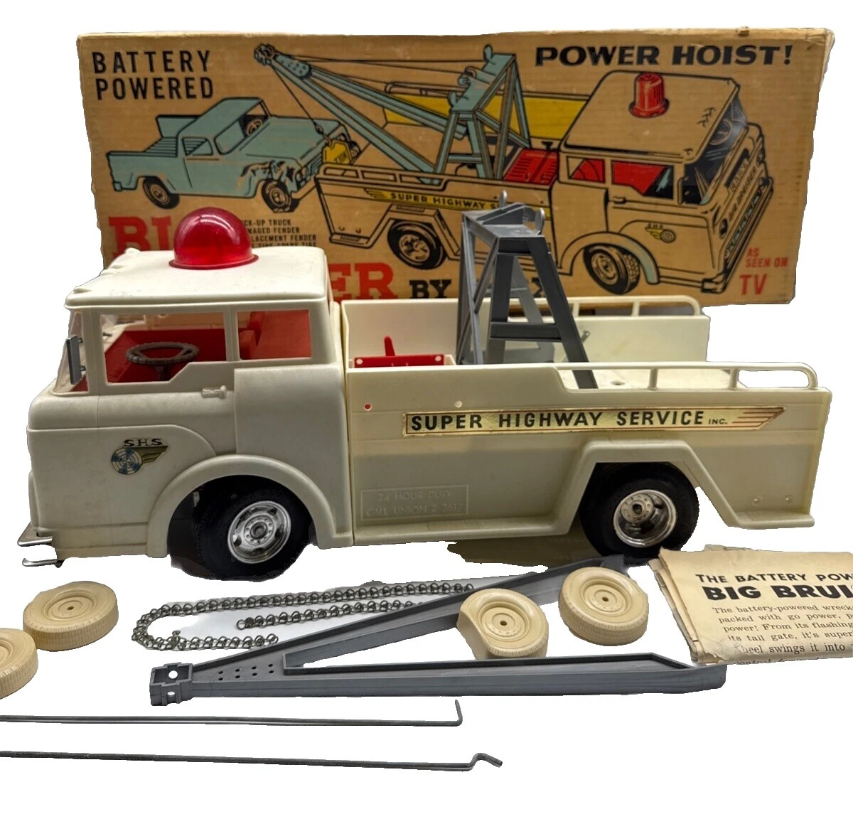 Marx Vintage fabricación Diecast camiones de remolque