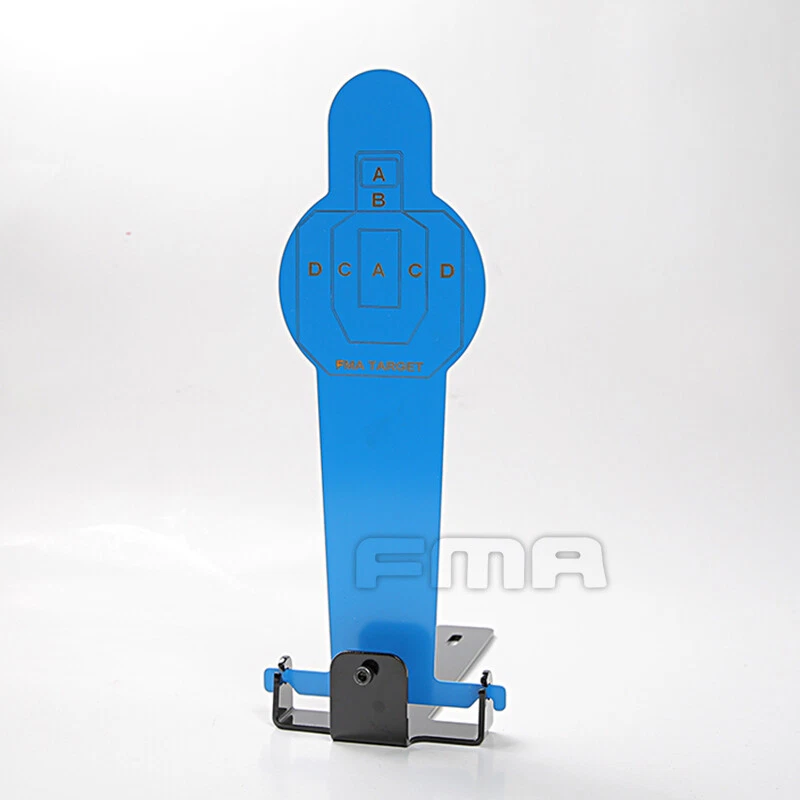 Objetivo de tiro al blanco de metal FMA puntería táctica entrenamiento acero estilo A - Imagen 2 de 4