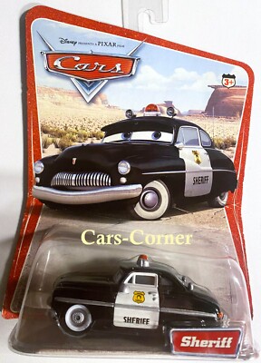 Disney Pixar Cars Sheriff  #46 aus Radiator Springs - 1.Ausgabe 2006 NEU & OVP