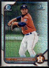 2022 Bowman #BCP-11 Dauri Lorenzo Chrome Prospects Mojo Refractors