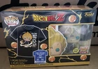 Funko Pop! Dragon Ball Z Majin Vegeta #862 GITD + 3XL T Shirt mint & Sealed