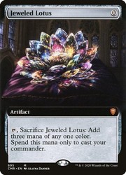 Jeweled Lotus (Extended Art) Commander Legends