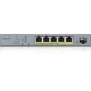 Zyxel Gs1350-6Hp Managed L2 Gigabit Ethernet 10/100/1000 Power over Ethernet Poe
