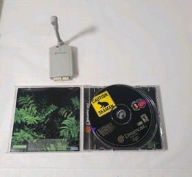 Vintage Sega Dreamcast Seaman Game With Microphone Good Condition