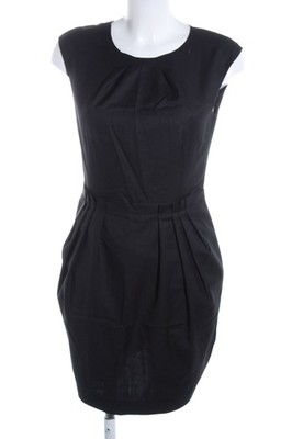 OASIS Minikleid Damen Kleid Gr. DE 36 schwarz Business-Look