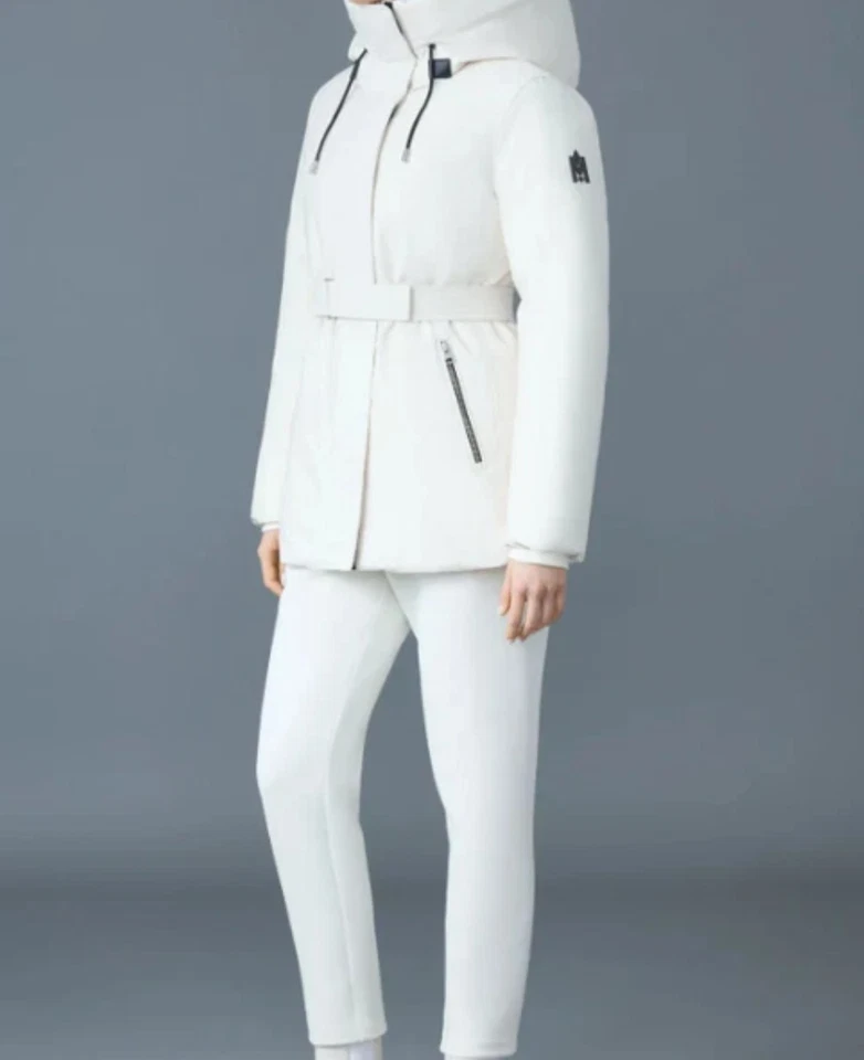 Parka de plumón 2 en 1 JENI-F NUEVA CON ETIQUETAS con babero extraíble en crema nueva en bolsa talla XS Foto 2 de 3