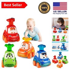 Press  Go Animal Cars for Toddlers - Safe and Educational Fun for Ages 1-3