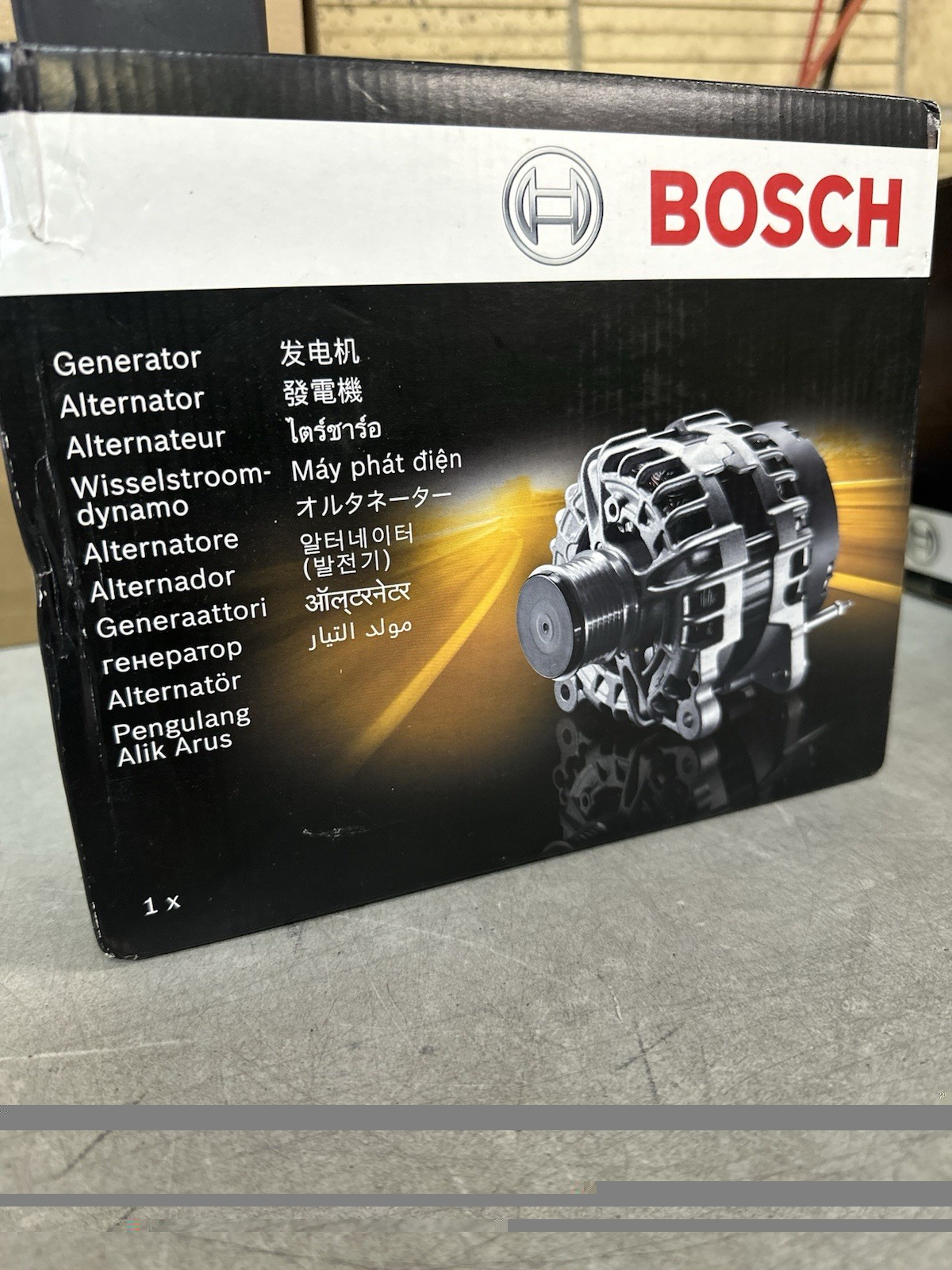 NEW Bosch Alternator AL0950N 1986A01365
