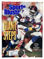 January 28, 1991 Sports Illustrated Magazine. Ottis Anderson. New York Giants.