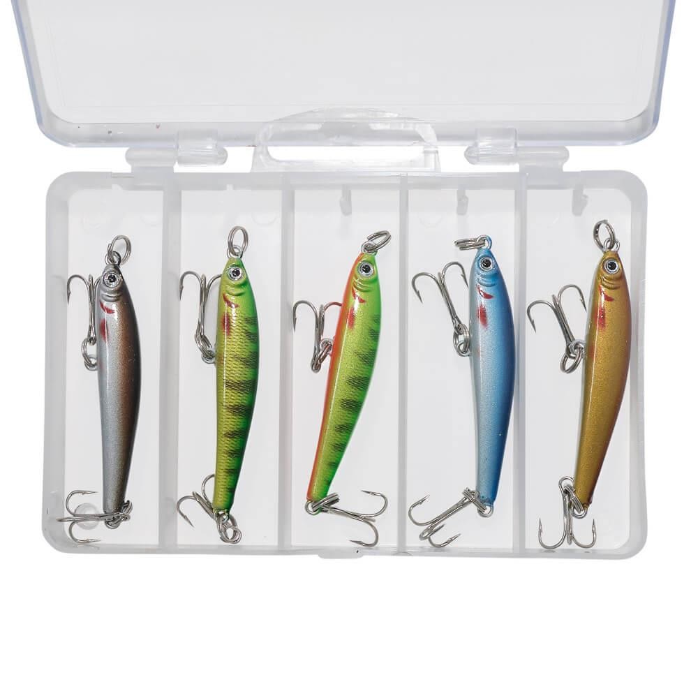 Axia Hard Lures Pencil 55mm 3.8g Sinking / Fishing Lure Set