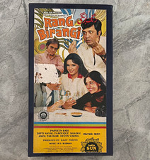 Rang Birangi VHS PAL Hindi 1983 Cert U India Sun Dir. Hrishikesh Mukherjee
