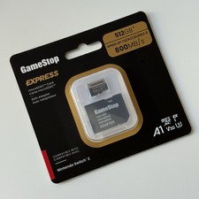  LOT OF 3 GameStop 512GB Express Micro SD Card for Nintendo Switch 2