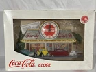 Coca-Cola 3D "Family Drive-In 3D Wall Clock" New in Box -Vintage Display