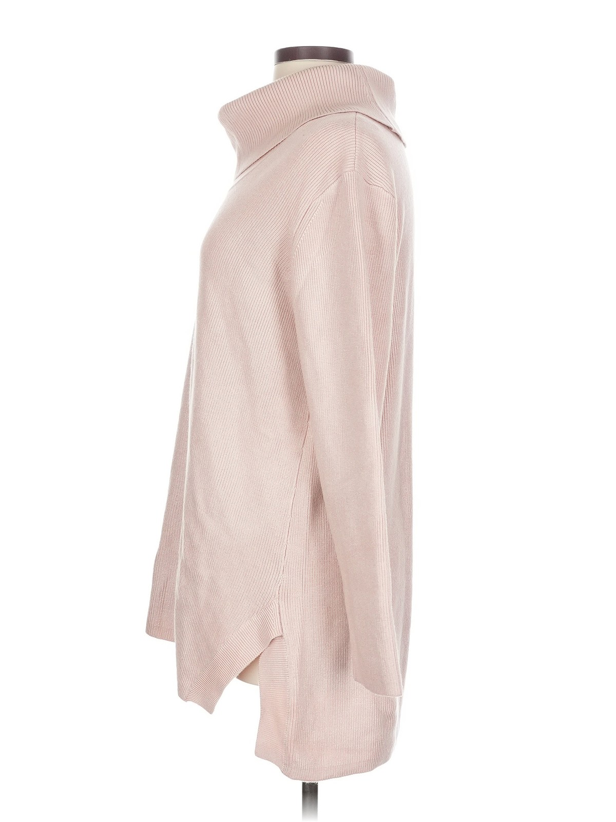 Calvin Klein Women Pink Turtleneck Sweater L thumbnail 4