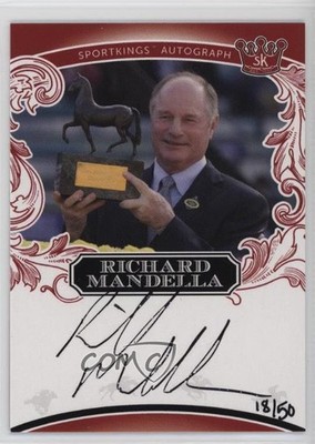 2024 Sportkings Volume 5 Red 18/50 Richard Mandella #A119 Auto 0h1