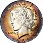 1935-P Peace Dollar - Toning