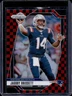 2024 Panini Prizm Jacoby Brissett Black and Red Checker #194 Patriots