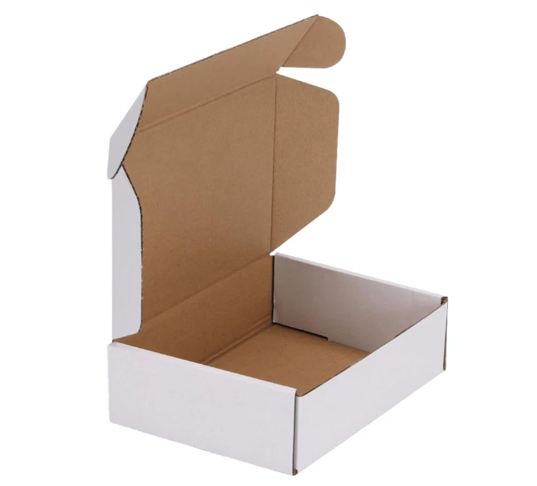 10/20/50/100/200PCS 7x5x2 INCH White Corrugated Shipping Packing Boxes Mailer US - Image 3 of 4