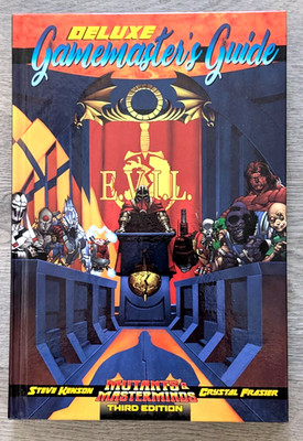MUTANTS & MASTERMINDS ~ DELUXE GAMEMASTERS GUIDE ~ RPG 3RD EDITION HARDCOVER