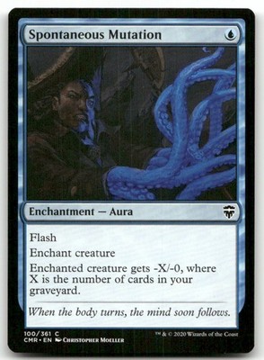 Spontaneous Mutation #100 (LP) Commander Legends CMR Magic MTG