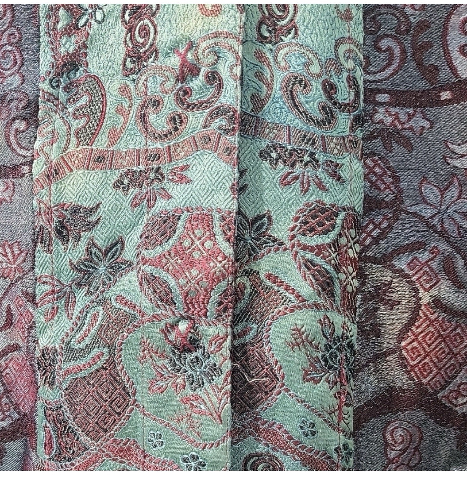 CITRON Santa Monica Silk Rayon Brocade Jacket Size S