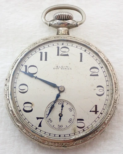 ANTIQUE 16s ELGIN GRADE 387 "GIFT SERIES" 17 JEWEL POCKET WATCH