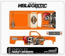 '83 CHEVY SILVERADO Custom WaterSlide Decal for hot wheels 1/64