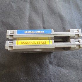 Baseball Stars 1 & 2 II (Nintendo NES) Game Carts Authentic Tested