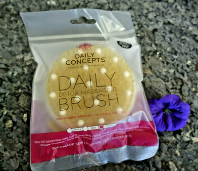 Daily concepts daily detox massaging brush for radiant skin New