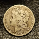 1892-S Morgan Silver Dollar $1 - San Francisco Mint