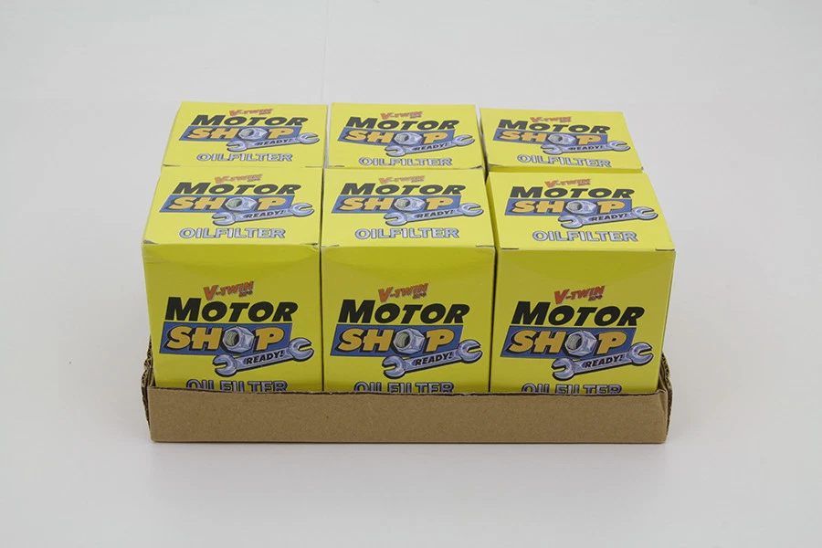 Filtro de aceite negro mediano giratorio para Harley Davidson Foto 2 de 4