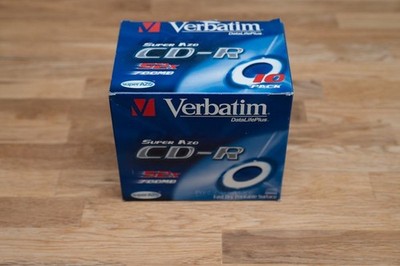 Verbatim 43325 CD-R Printable bedruckbar Super-AZO 52x 700MB 9 Stück