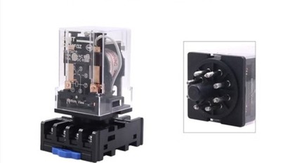 1 PCS New CHINT Relay With Base JQX-10F-2Z 220VAC   *hu